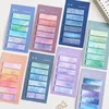 120 Sheets Sticky Notes Self-Adhesive Annotation Books Notepad Bookmarks Memo Pad Index Tabs Stationery 3