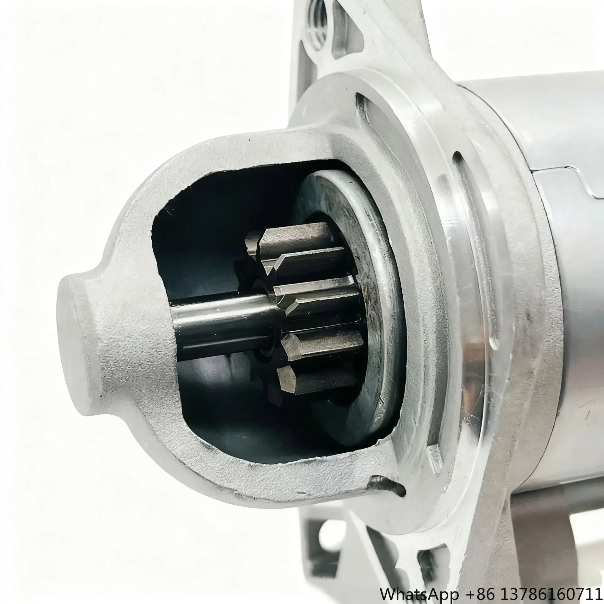 현대 리오 스타터 모터 2B614 12V 1.2KW 자동차 엔진 시동 교체 부품 (기아 프라이드, 엑센트 1.4L 1.6L 호환)