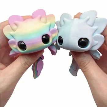 3D Printed Movable Salamander Toy 1