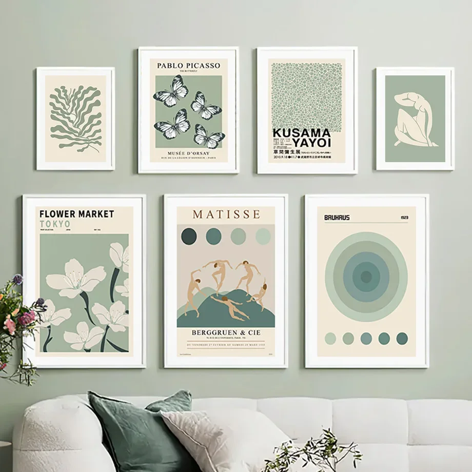 Matisse Wall Art Abstract Canvas Print