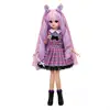 Takara Tomy Licca-Chan Nijikyun Curl Licca Fashion Doll Toy for Cute Girl Gift 1