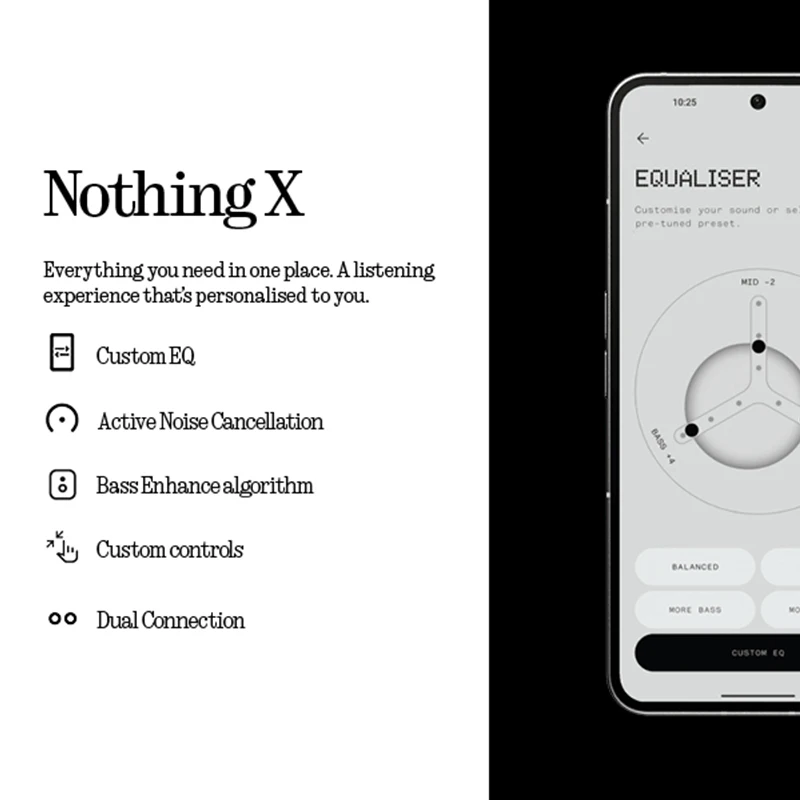 Nothing Ear (a) Wireless Bluetooth Headphones Active Noise Cancelling_voghion.com