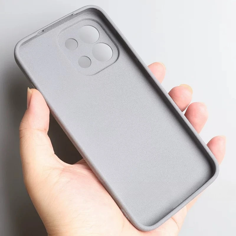 Sandstone Matte TPU Shockproof Anti-Fingerprint Soft Silicone Phone Case