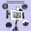 k03 Portable Handheld Ring LED Light New Rabbit Cage Lighting Photography Lamp for Mobile Live Broadcast Selfie Light Decoration