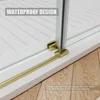 Shower Door 56-60" W × 76" H Glass Shower Door,Frameless Shower Doors with Handle and Seal Strip 2