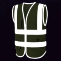 High Visibility Custom Logo Safety Vest