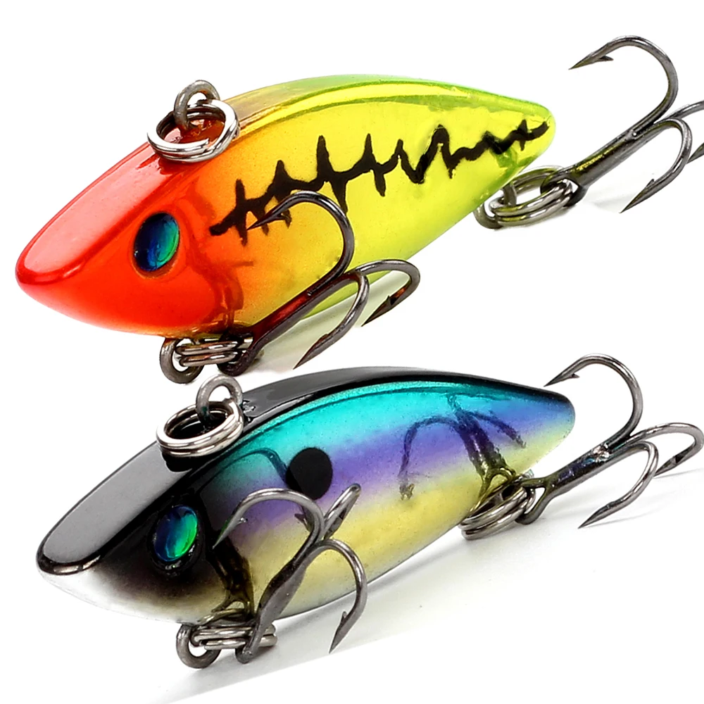 

40mm 4.8g VIB Fishing Lure Professional Sea Fishing Artificial Bait Accessories Wobbler For Pike Crankbait Swim Bait Novelty
