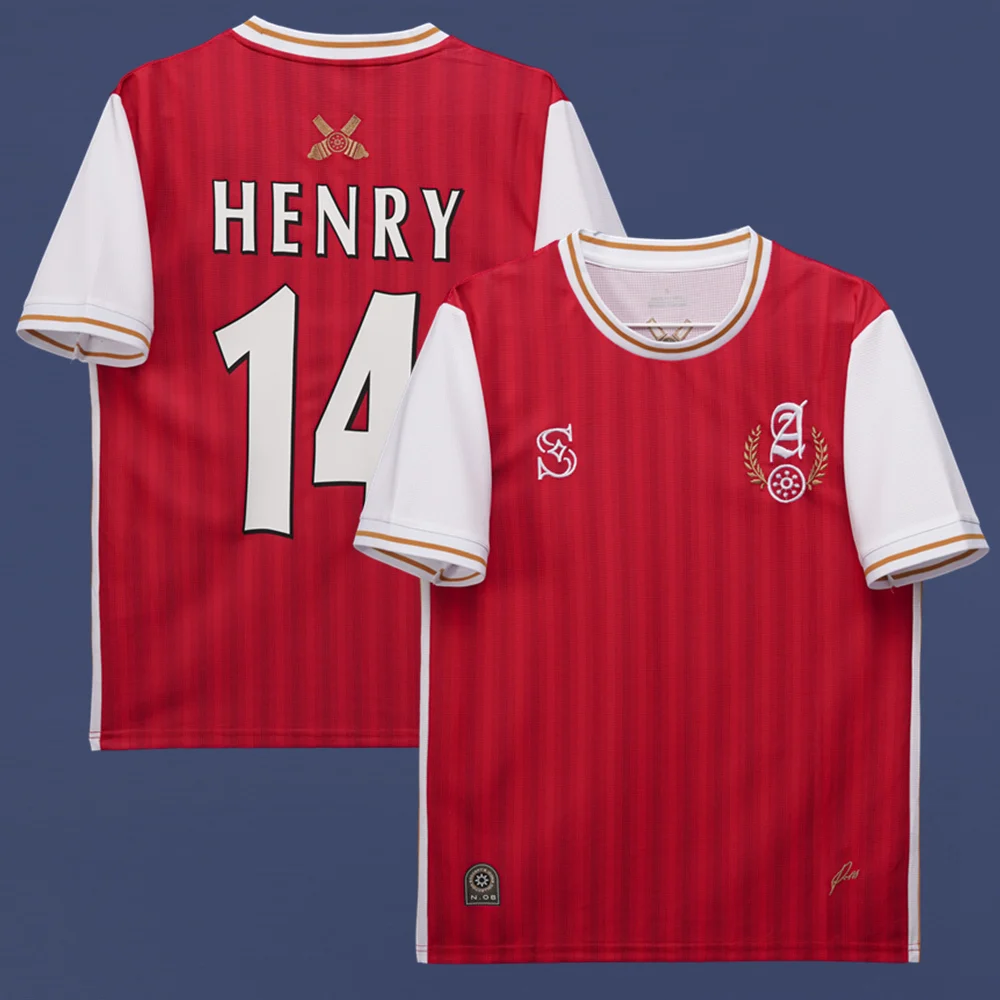 Maglia Da Calcio Maglia Da Calcio Uomo Henry 14 Uniform Trikot Fussball Maillot De Foot Voetbal Tenue Maglia Calcio