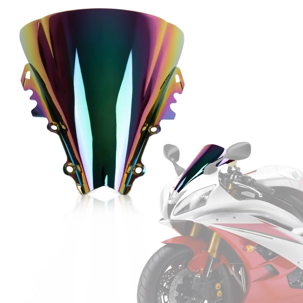 

Motorcycle Accessory Windscreen Windshield Double Bubble for Yamaha YZF R6 600 2006-2007