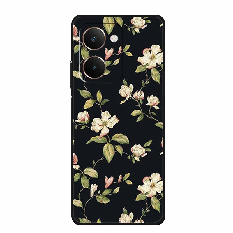 Sleek Black TPU Bumper Silicone Back Cover