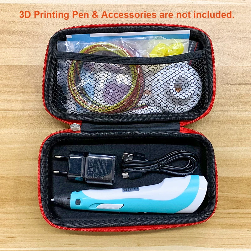 3D Penportable Spezielle Aufbewahrungstasche für 3D-Druckstifte Aufbewahrungstasche Fall Reiseetui für 3D-Druckerstift 3D-Stiftzubehör – Detail 5