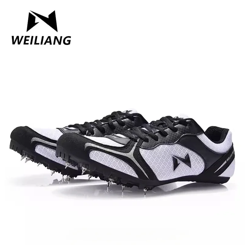 

Victory Light Professional Track Field 7 Spikes Sprint Shoes Short Medium Distance Running Competition Triple High Jump Sneakers