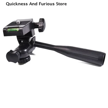 【TO】3110 Treppiede Leggero per Fotocamera con Impugnatura, Interfaccia 1/4, Treppiede in Alluminio per Telefono Cellulare, Supporto Portatile per Fotocamera