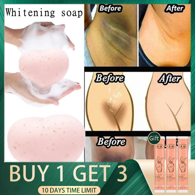 

80g Rapid Skin Bleaching Cream Soap Armpits Underarm /Groin Whitening Peach Scented Feminine Intimate Wash Body Scrub