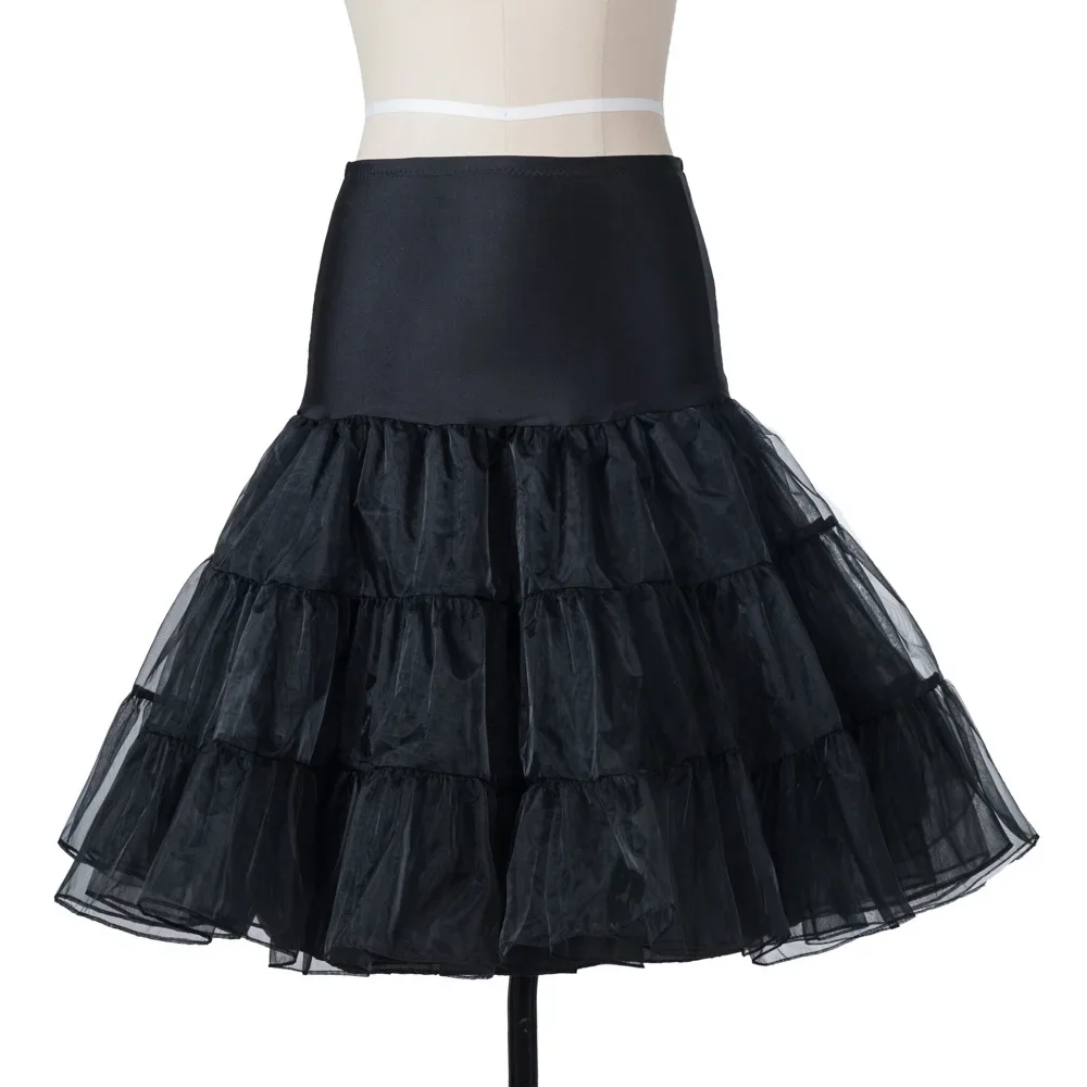 

Tutu Skirt Silps 50s swing Rockabilly Petticoat Underskirt Crinoline fluffy pettiskirt for Bridal Retro Vintage Women Ball Gown