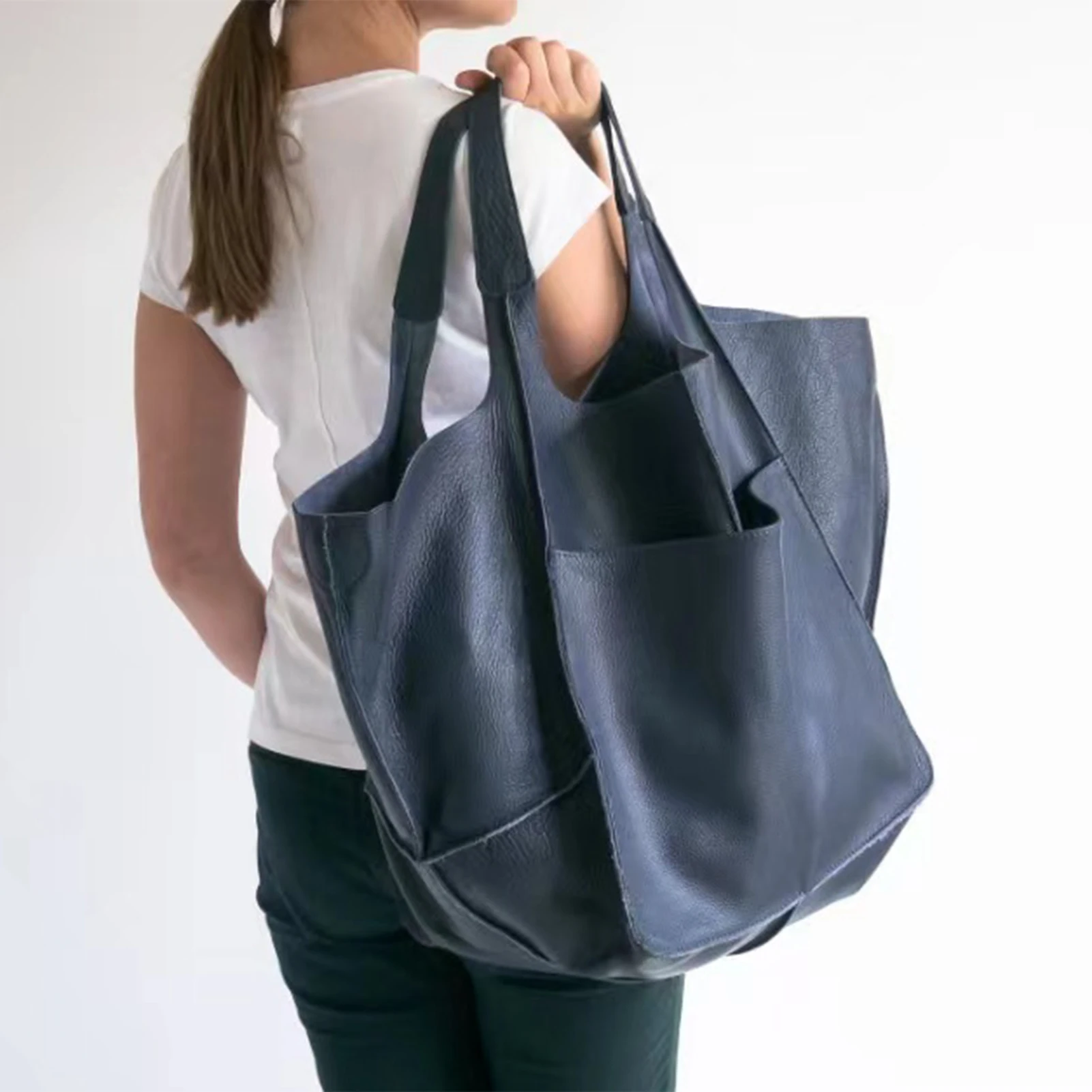 

Casual Simple Shoulder Bag Portable Multipurpose Underarm Bag Gift For Birthday Christmas