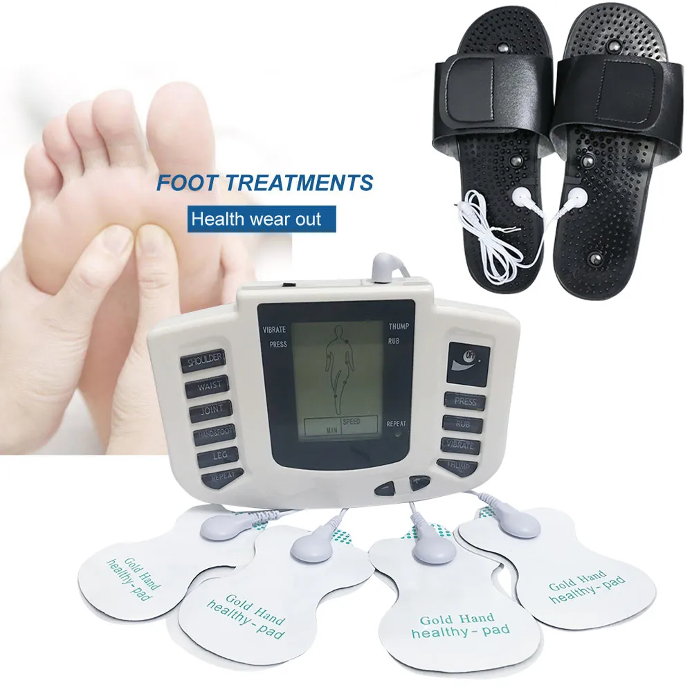 Vive Tens Unit - Estimulador muscular - Máquina Stim con almohadillas de  electrodos autoadhesivos, masajeador para espalda superior e inferior