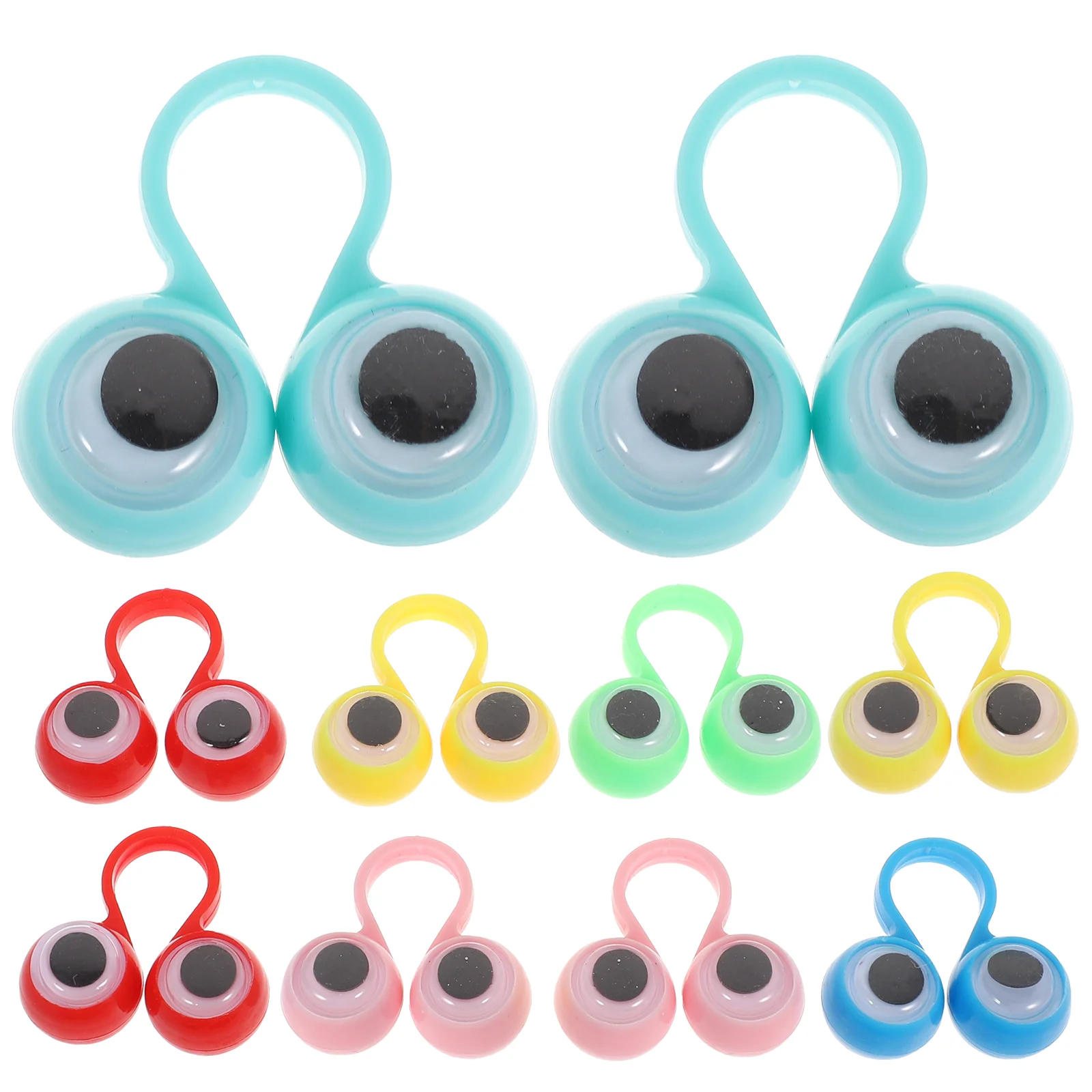 

10 PCS The Gift Eyes Finger Puppets Eyeball Educational Children's Toys Kid's Funny Intelligent Child