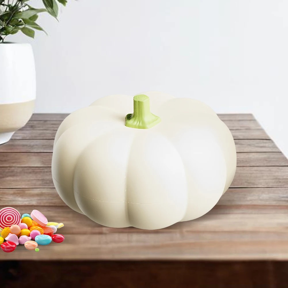 Description Picture 6 of itemDivided Pumpkin Snack Holder with Toothpick Storage Pumpkin Snack Bowl Fruit Plate for Candy Fruits Nuts Snacks Christmas Dish