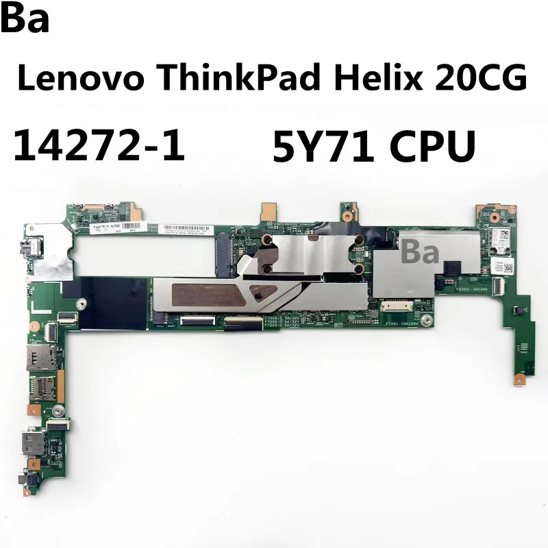 

Материнская плата для ноутбука Lenovo ThinkPad Helix 20CG 14272-1 CPU 5Y71 4G RAM