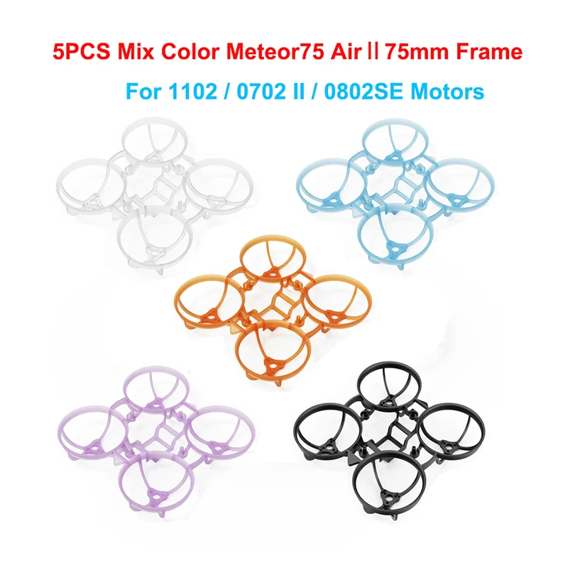BETAFPV Air75 II Bürstenloser BWhoop-Rahmen für 1102 0802SE Motor O4 Air Unit / Air65 II Rahmen für 2022 Mikrokamera Micro-Baldachin