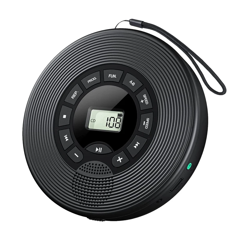 

1 компл. Музыкальный плеер с функцией памяти, аудиоколонка поддерживает MP3 AUX воспроизведение для автомобиля, Bluetooth, CD-плеер