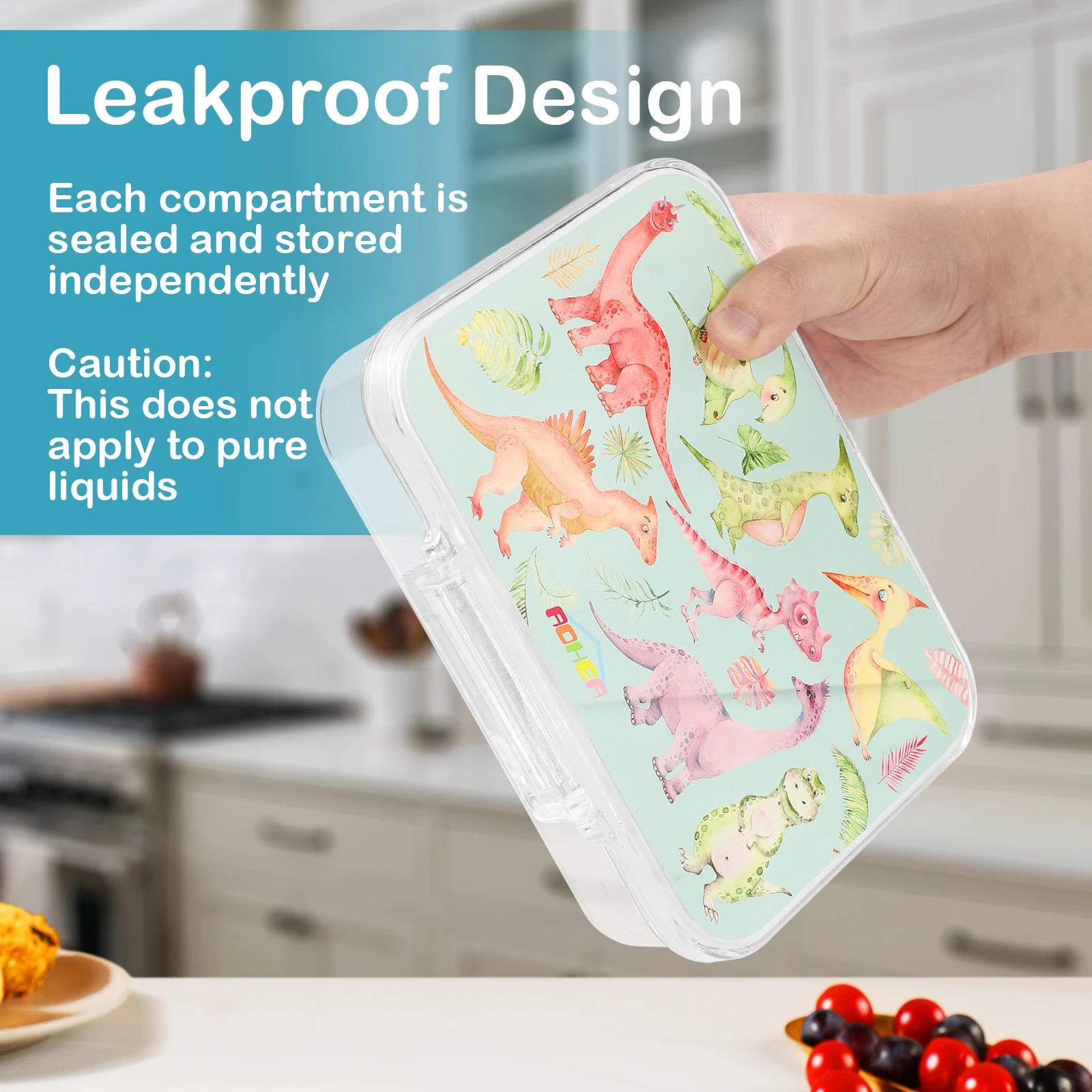 Aohea Bento Lunch Box for Kids with Ice Pack  Microwave/Dishwasher/Refrigerator Safe - China Lunch Box and Bento Box  price