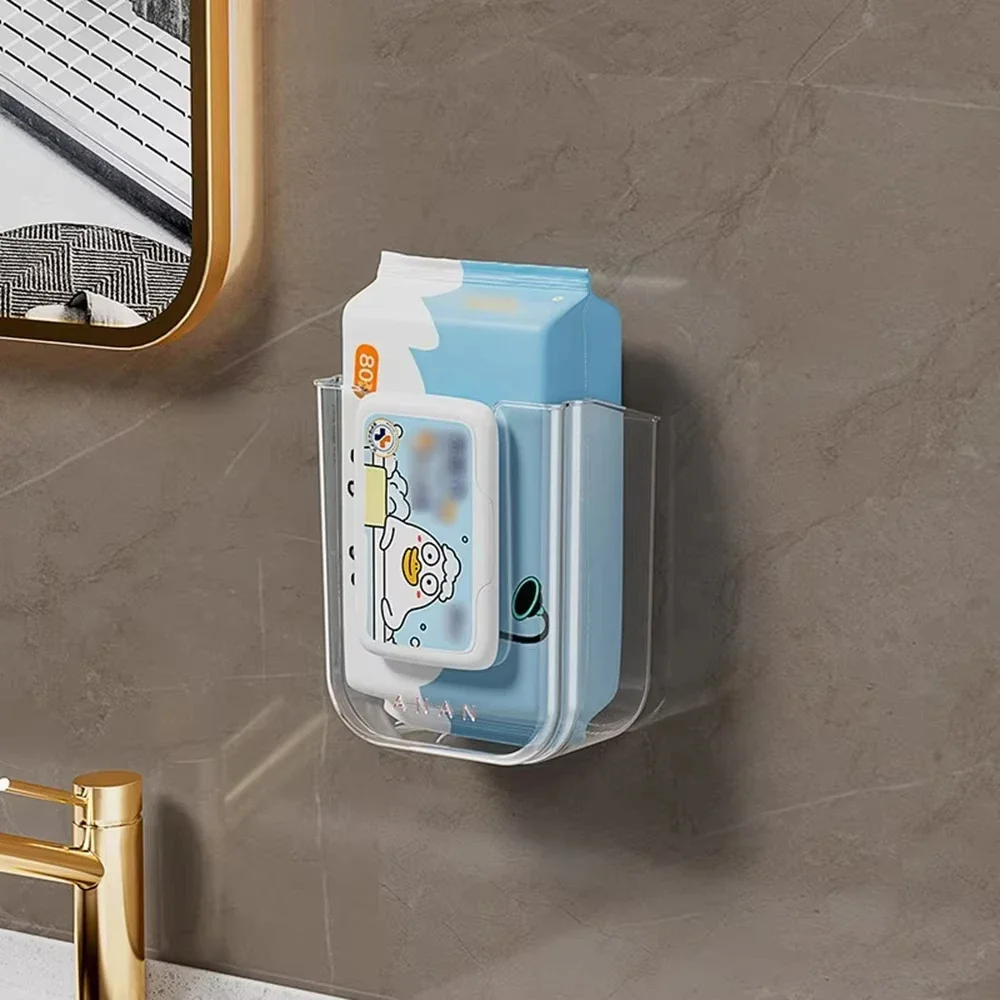 Wall-Mounted Bathroom Tissue Box 6