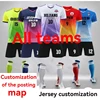 Kids Adult Summer Breathable Quick Dry 2 Piece T-shirt + Shorts Soccer Set Soccer Team Custom Training Wear 1