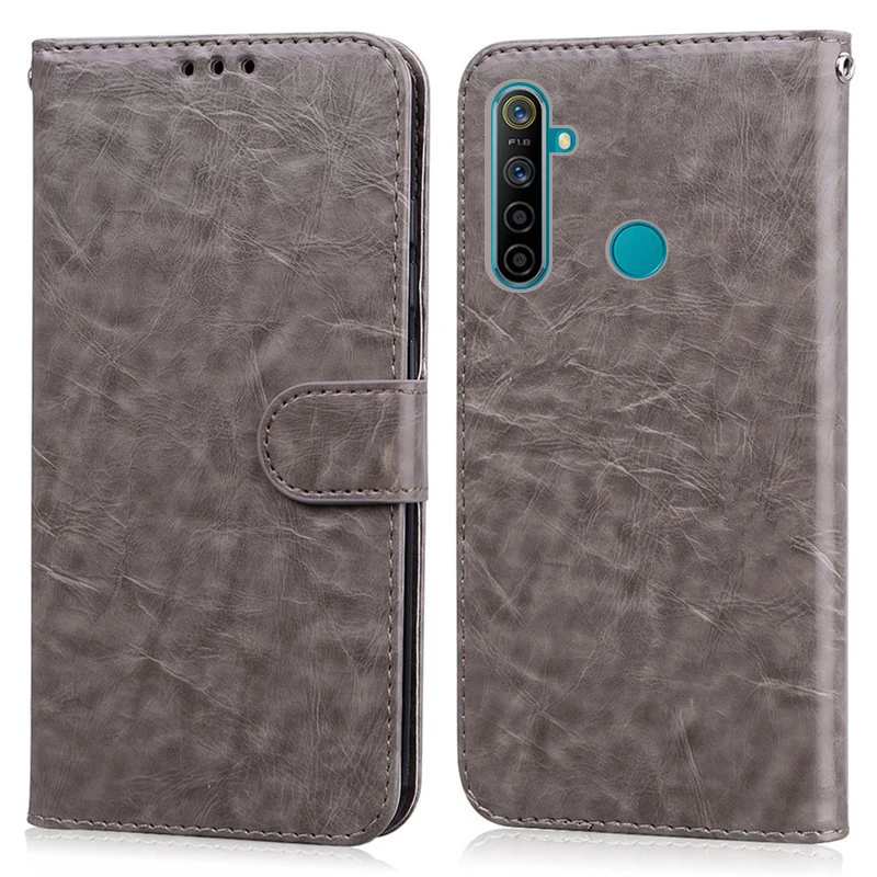 For Realme 6 Case Soft Tpu Cover Silicone Leather Flip Case For Realme 6 Pro Case For Realme6 Realme 6i 6 Pro 6S Wallet Cover 4