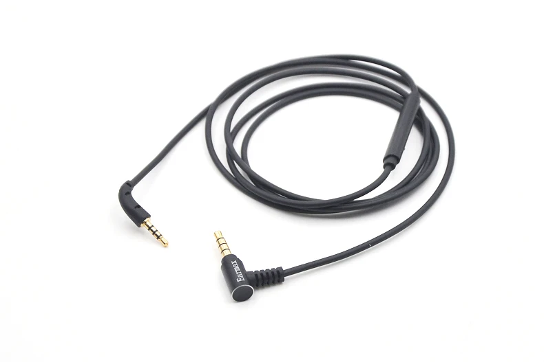 For B&W P5 Replaceable Earphone 3.5mm to 2.5mm Single Crystal Copper Silver Plated Cable