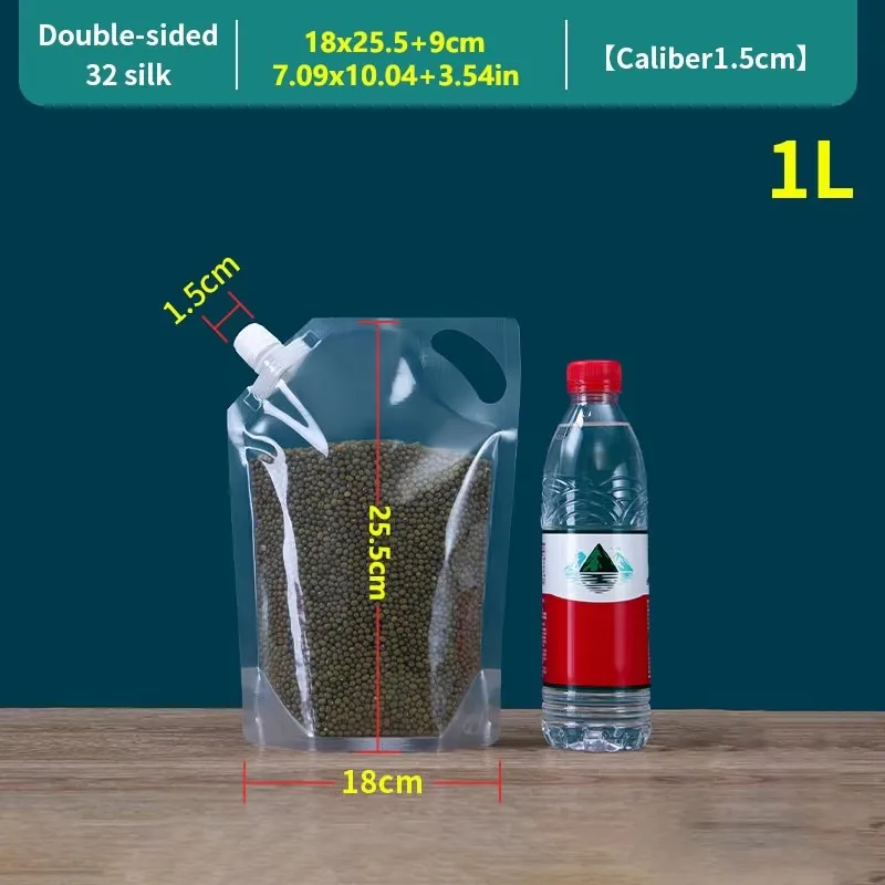 Eco-Friendly Leakproof Storage Bags for Liquid and Solid Foods