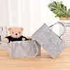 Tote Bag For Mommy Baby Diaper Storage Organizer Baby Stroller Tote Basket Felt Fabric Bag Multifunctional Felt Diaper Bags 6