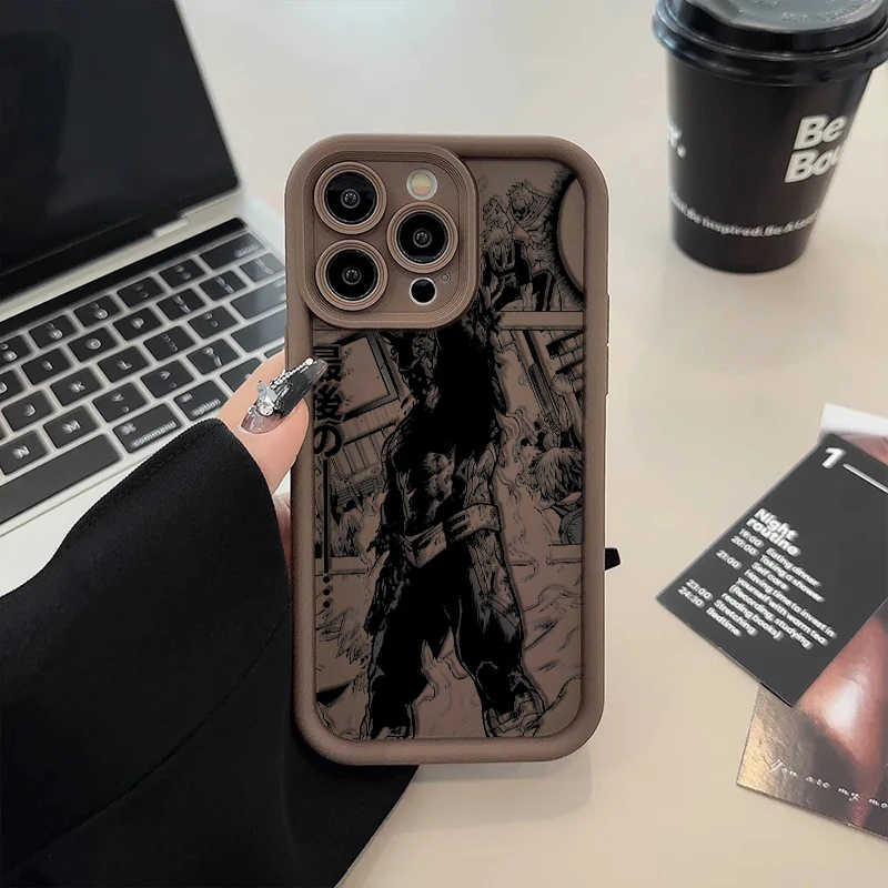 thumbnail image 1 of Cool My Heroes Academia Anime para iPhone 15 14 13 12 11 Pro Max XS Max X XR 7 8 Plus 6S Eye Ladder Phone Case, 1 of 5
