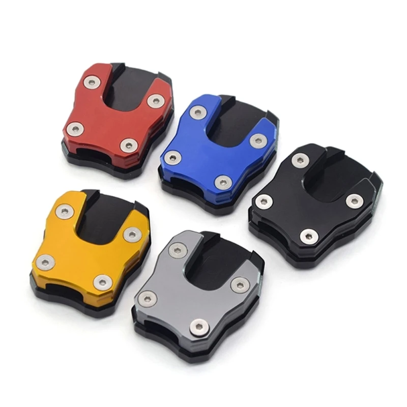

Universal Scooter Motorcycle Bike Kickstand Extender Foot Side Stand Extension Pad Support Plate Anti-skid