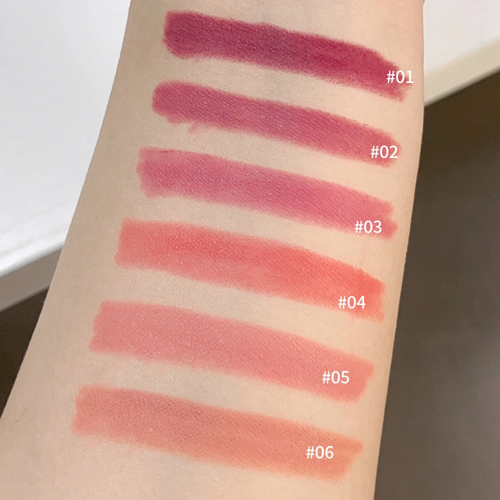 3D Matte Lipstick Lipliner Pencil Waterproof Lasting Outline Lips Contouring Smooth Nude Non-stick Cup Lipstick Crayon Cosmetics 4