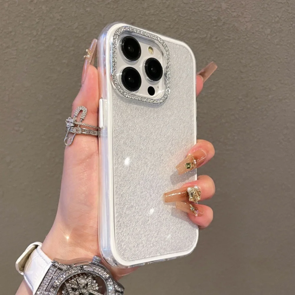 Luxury Shiny Diamond Glitter Glossy Bumper Case – Shockproof Protective Cover