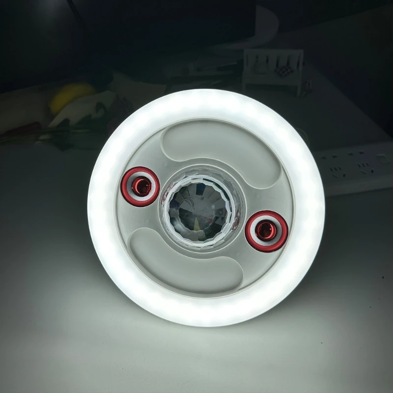 E27 Ceiling Lamp Speaker Dimmable Color Changing Ceiling Lamp Bedroom wall ceiling speaker,led ceiling lamp