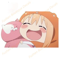 Fuzhen – décalcomanies de Boutique, accessoires extérieurs pour Himouto Umaru, autocollants Anime, décor de fenêtres, protection de porte de voiture 