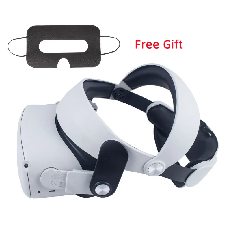  Quest 2 64GB 社外ヘッドバンド付 Oculus Quest 2用ヘッドバンド,調整可能なヘッドセット