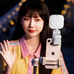 Portable Mini Selfie Fill Light Clip 360 Rotatable Selfie Light Video Photo Ringlight Photography Lamp YouTube TikTok Live