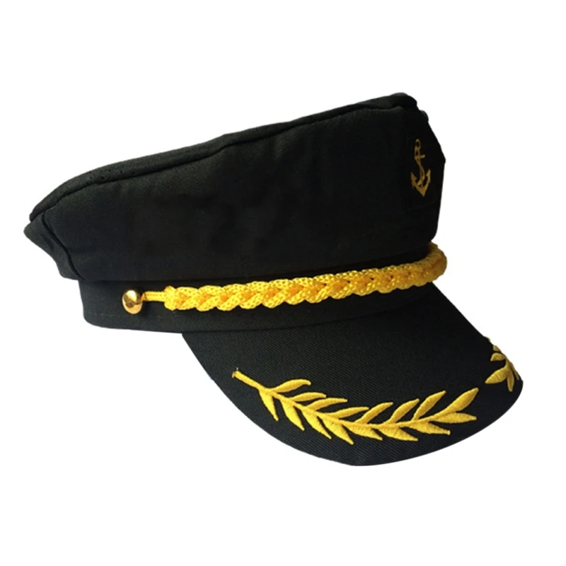 Sailor hat yacht captain hat sailor captain costume men navy marine adjustable boat navy for adult kid men women,cap hat,sailor hat,costume hat