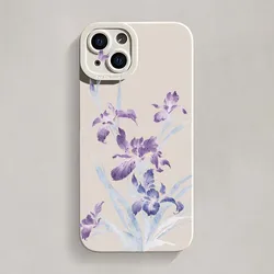 Vivid Floral Pattern Silicone Phone Case - Soft TPU - Poco X5 (1)