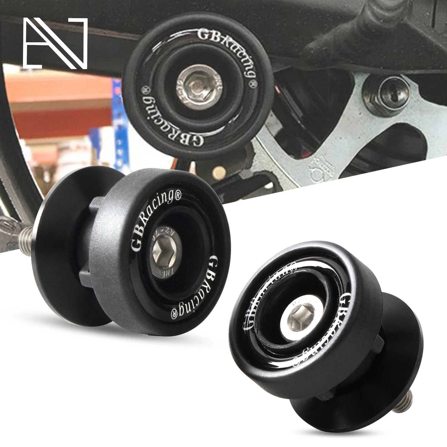 

Motorcycle Swingarm Swing Arm Spools 6mm For Yamaha YZF-R7 R7 / Niken GT / XSR 900 / Tracer 900 GT