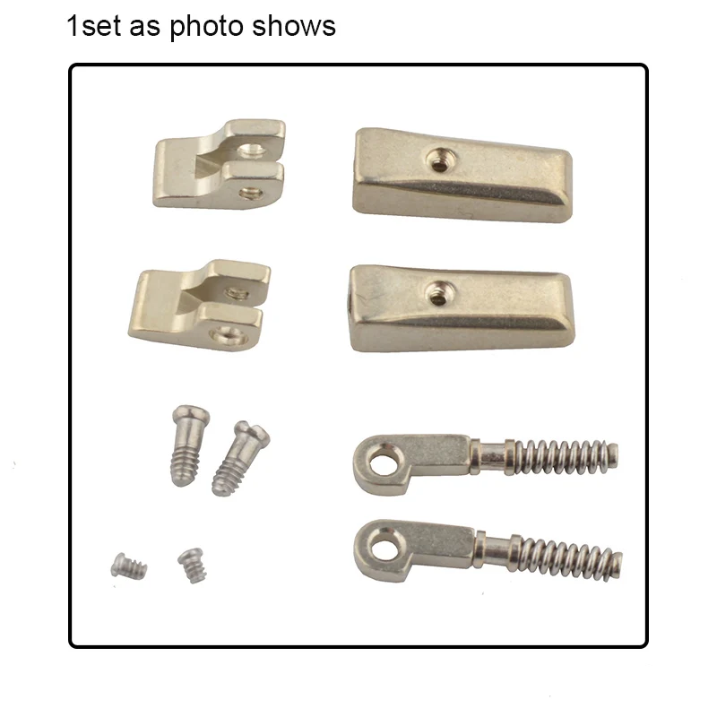 1set 3.5mm width Eyewear spring hinge with case glasses easily installed flex hinge broken spring replacement part