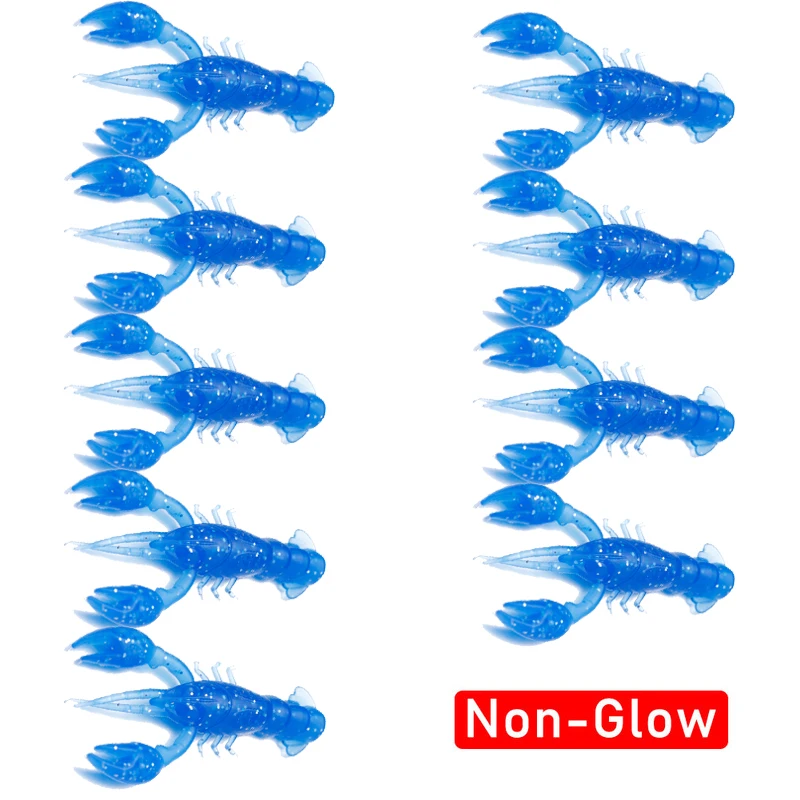 Crawfish Blueversatile Soft Lure Set For Freshwater & Saltwater