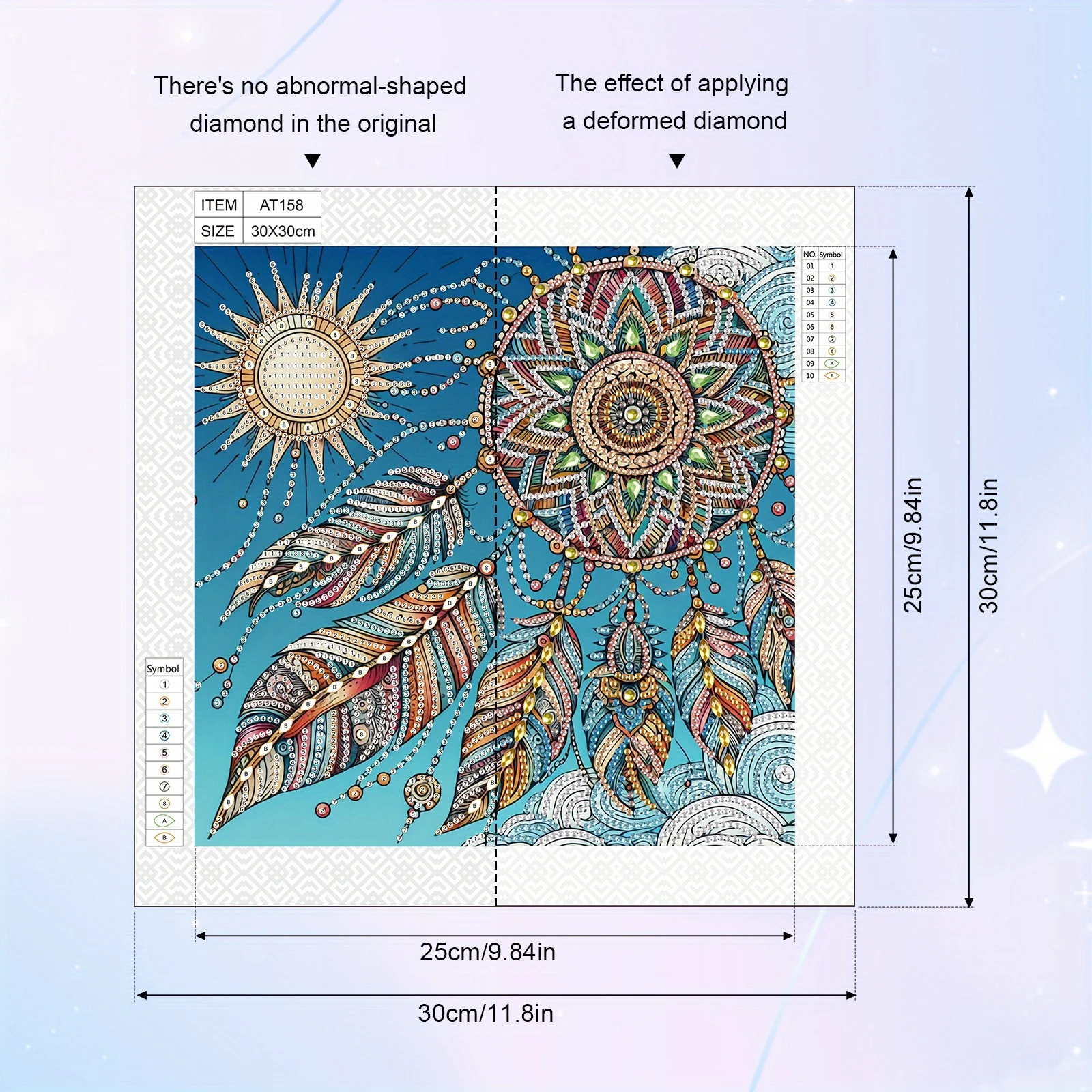 DIY Dreamcatcher Net 5D Special Shape Diamond Art Kits for Beginners Diamond Art Painting Kits for Home Wall Decoration Gift