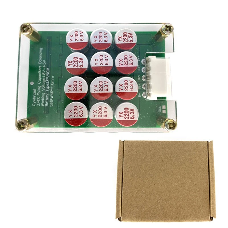 4-snarige Ternaire Lithium-Ijzerfosfaat Lithiumfosfaat Beschermingsplaat Actieve Equalizer Energieoverdracht Egalisatie Board