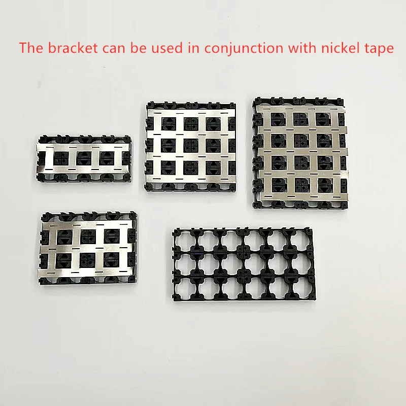 18650 Battery Holder 10/20/50/100PCS Safety Anti Vibration Holder Bracket Li-ion Cell Cylindrical Plastic Case