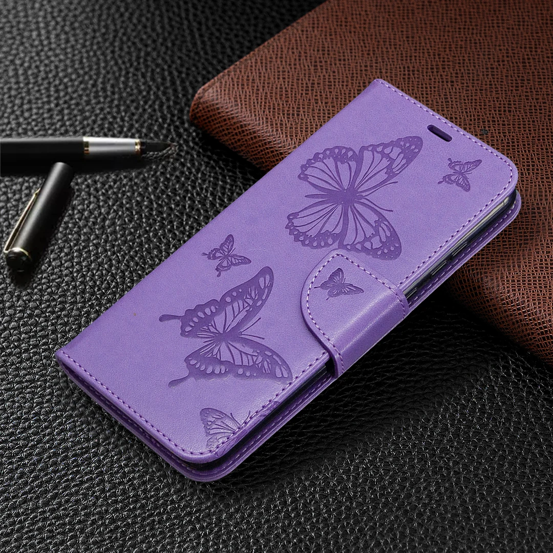 Leather Wallet Flip Case - Elegant Protection and Style